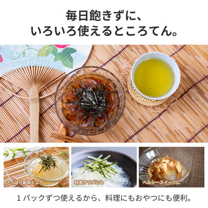 鹿児島でつくる 毎日食べるところてん