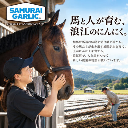 サムライガーリック 七味 ガーリックパウダー 選べる2種類 にんにく調味料 福島県浪江町産 ニンニク スパイス 香辛料 青山椒 唐辛子 国産にんにく ランドビルドファーム SAMURAI GARLIC