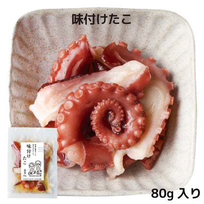 福島のオーシャンブラザーズ 平目と生海苔の海鮮ぶっかけ丼 海鮮丼 酢だこ ピリ辛蛸 味付けタコ