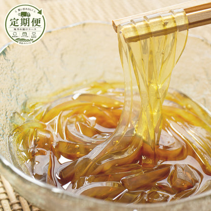〔毎月お届け定期便10%OFF〕｜【無添加 高品質ところてん】40食｜選べるタレ｜鹿児島伝統製法｜専門家も重視するやさしさ｜常温保存・低カロリー・まとめ買い