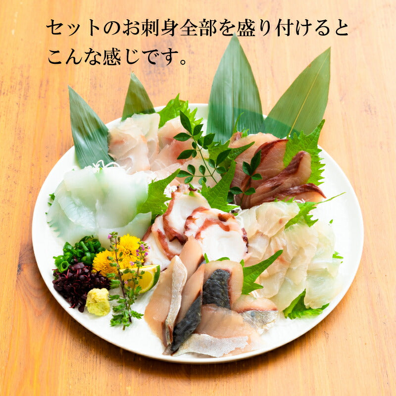 【世界遺産 天草の海産品】天草から6種類のお刺身セット お刺身盛り合わせ 2〜3人前 真空冷凍