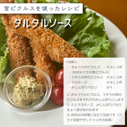 【ギフト箱入り】宮ぴくるす 無添加ピクルス｜栃木産野菜×老舗酢蔵仕込み おしゃれな贈り物にも